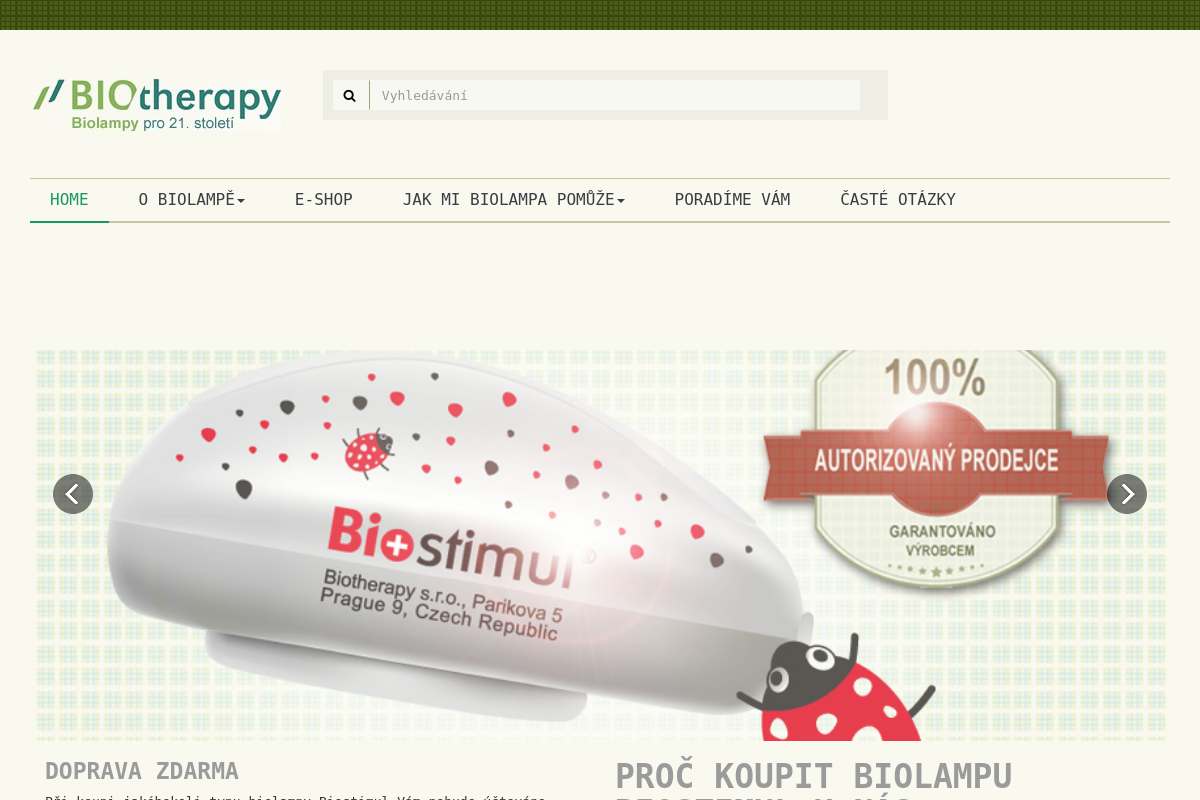 Biostimul – biolampa