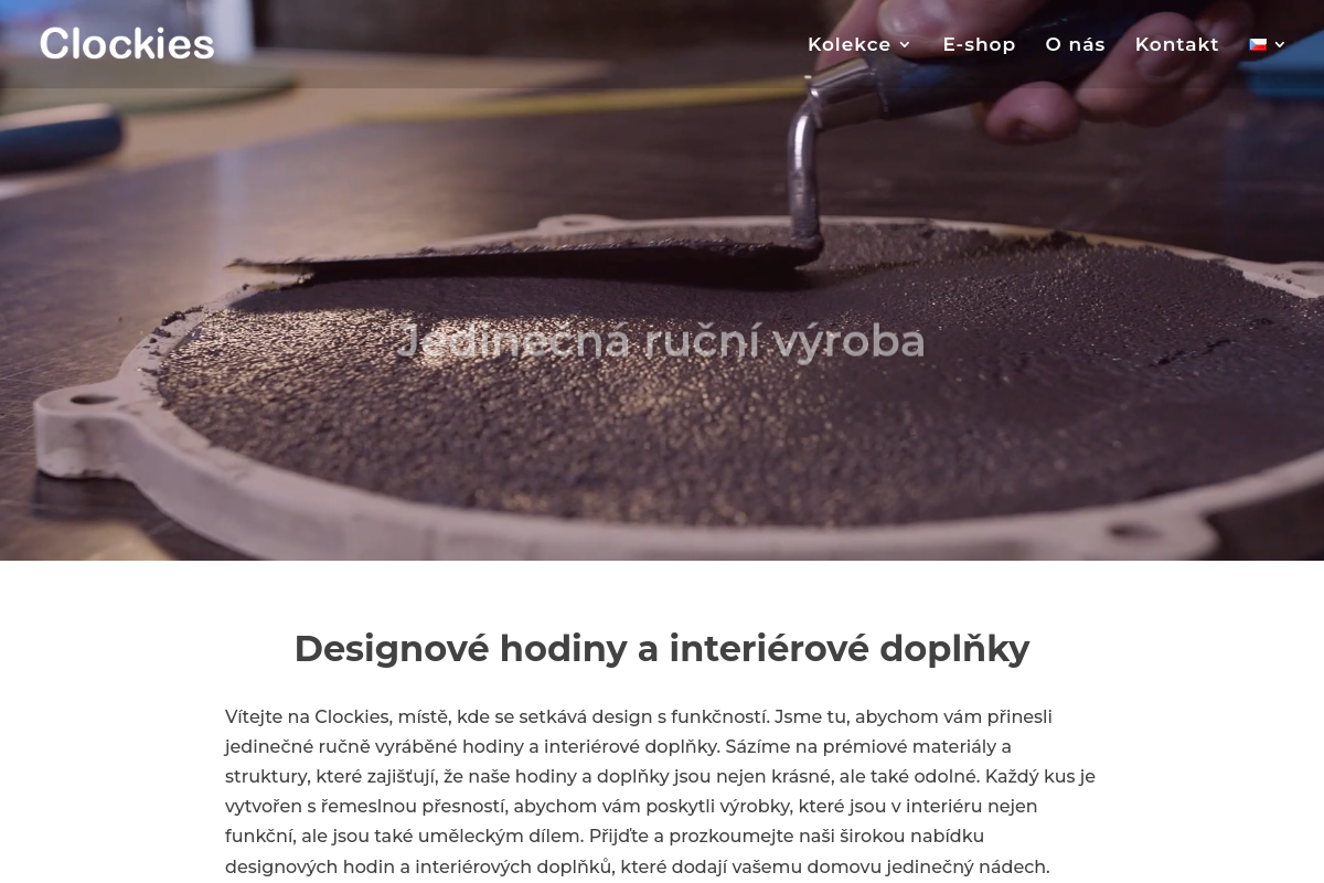 Clockies designové hodiny a interiérové doplňky