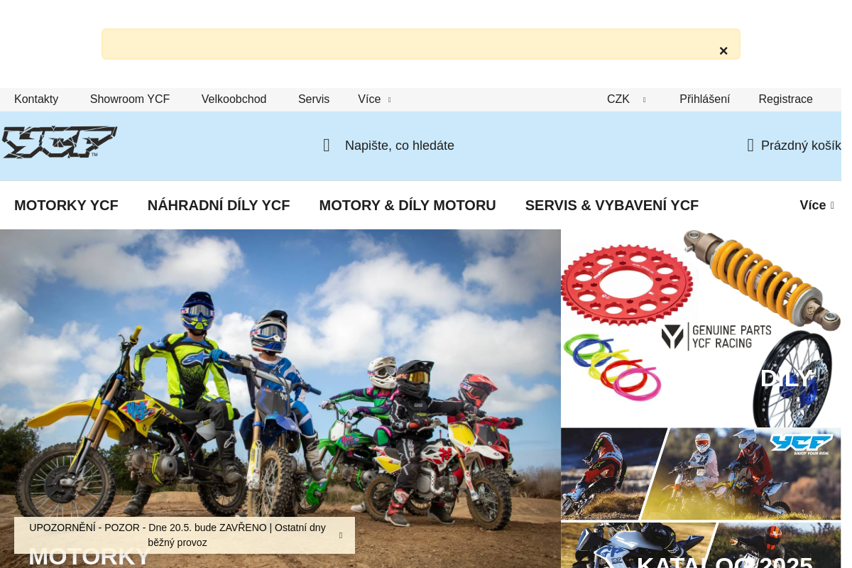YCF SHOP CZ