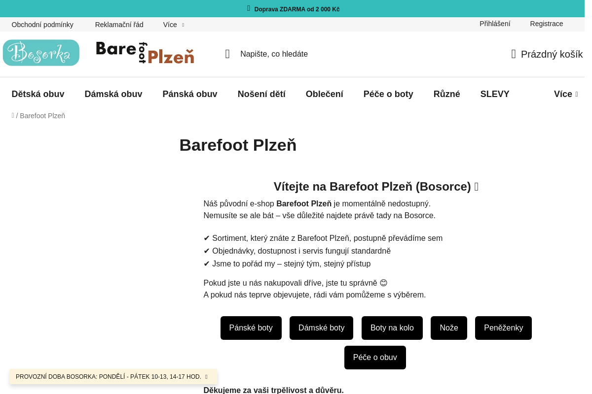 Barefootplzen.cz