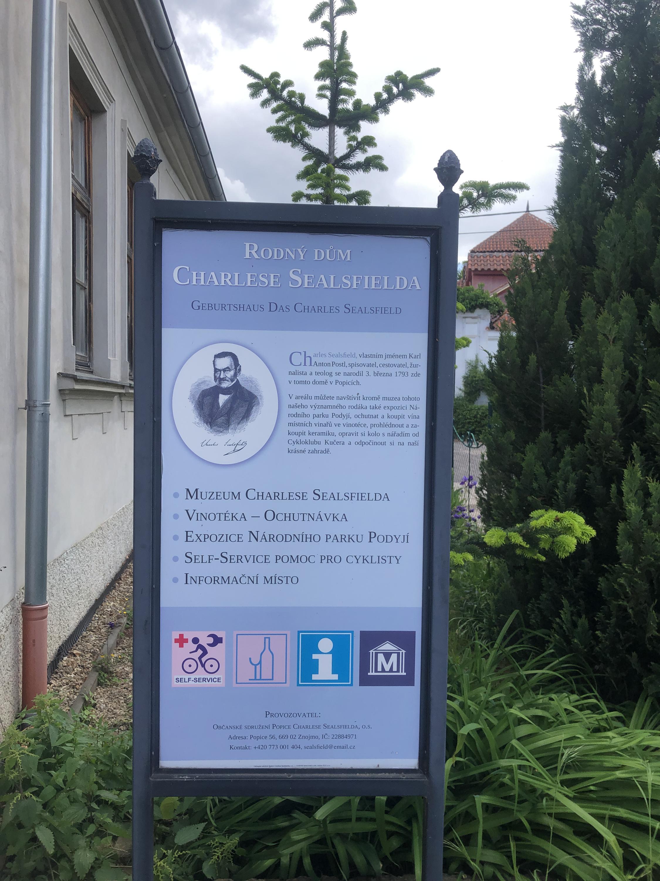 Rodný dům Charlese Sealsfielda foto 6