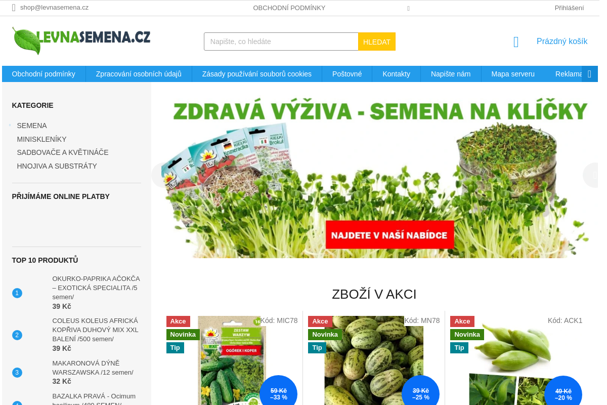 Levnasemena.cz