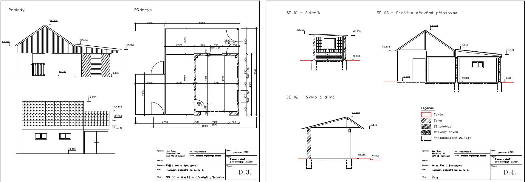 Rožmitál - projekce foto 2