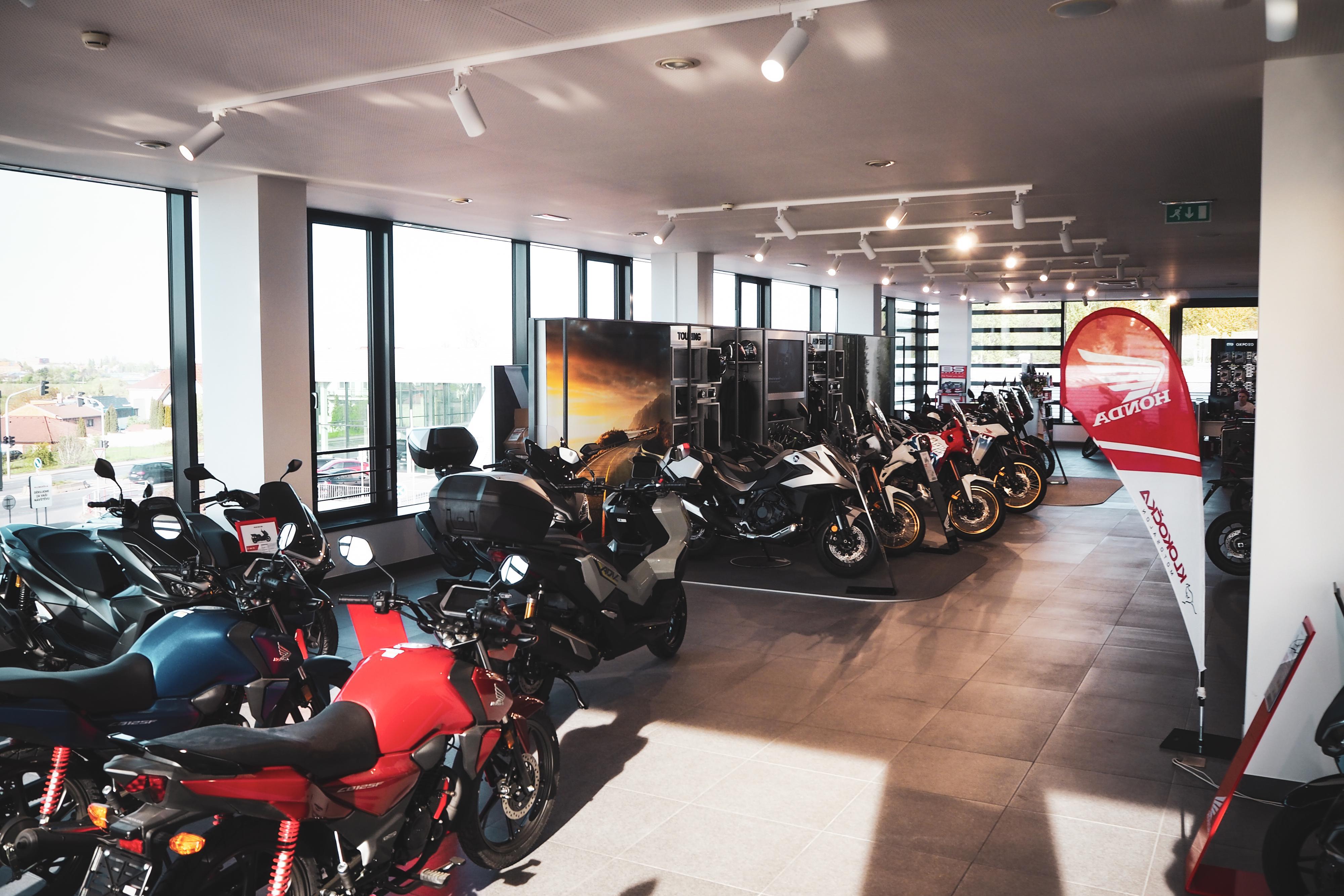 Motosalon Klokočka – motocykly Honda