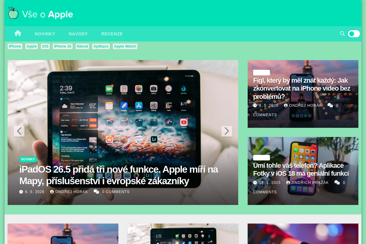 Vseoapple.cz