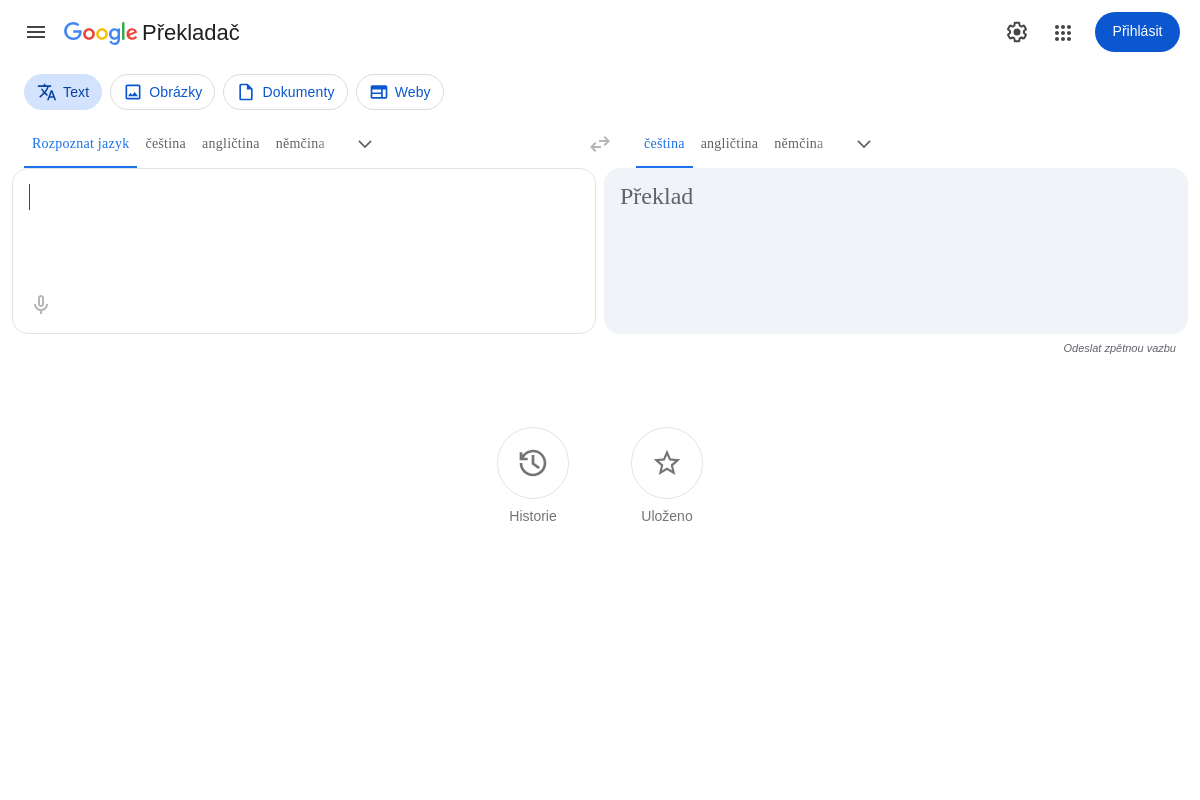 Překladač Google