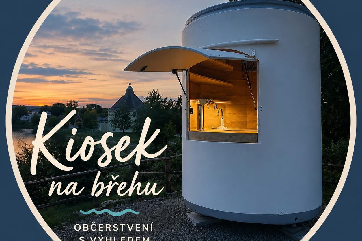 Kiosek na břehu
