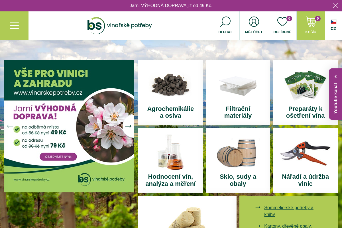 Vinarskepotreby.cz