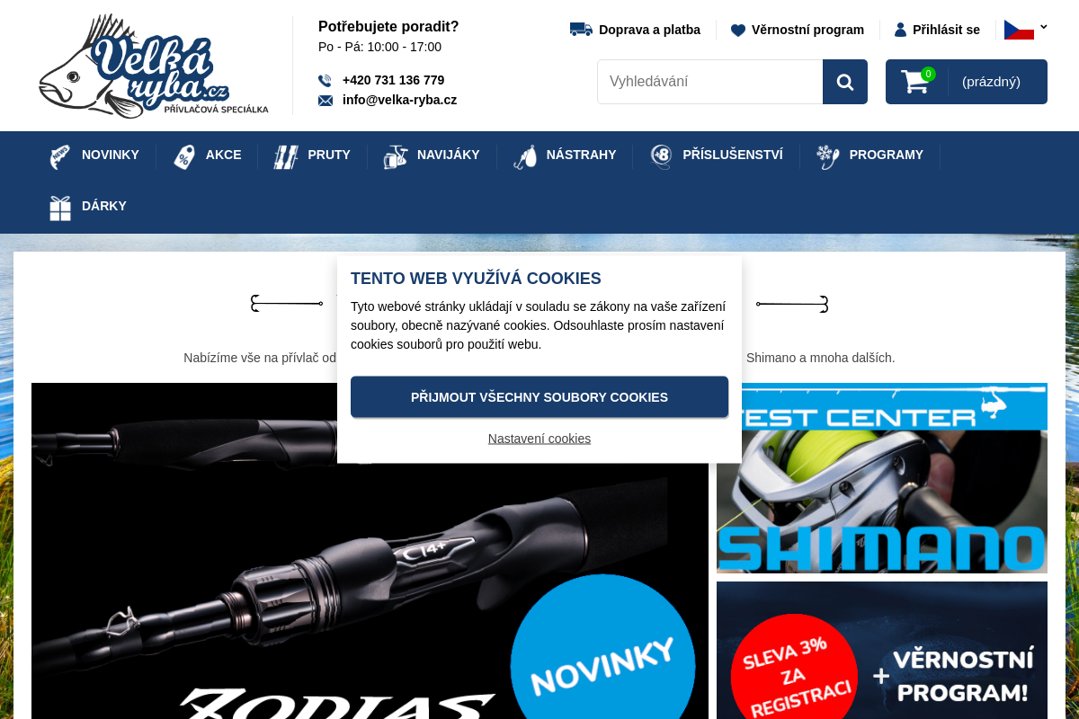 VELKA-RYBA.CZ - vše na přívlač