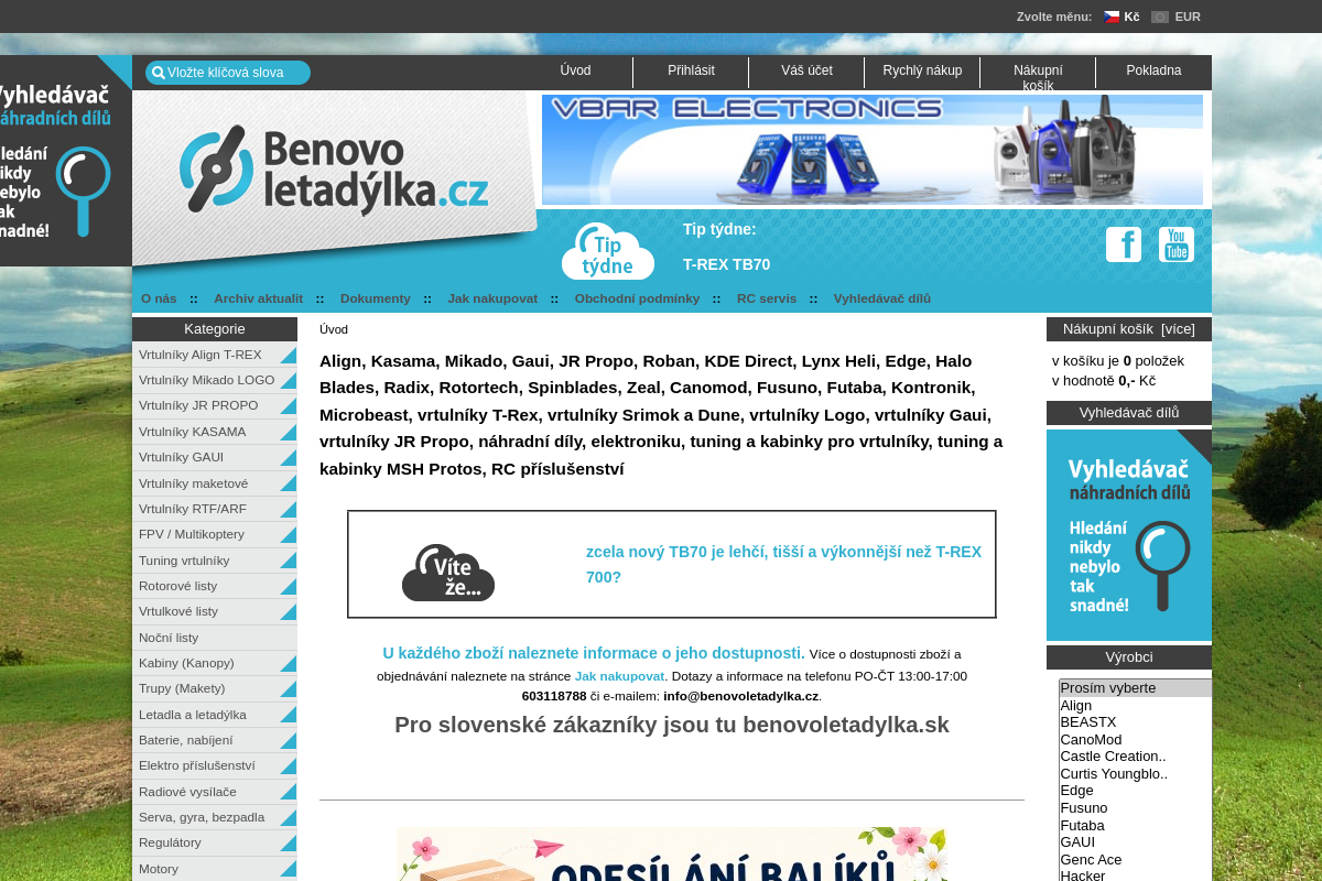 Benovoletadylka.cz
