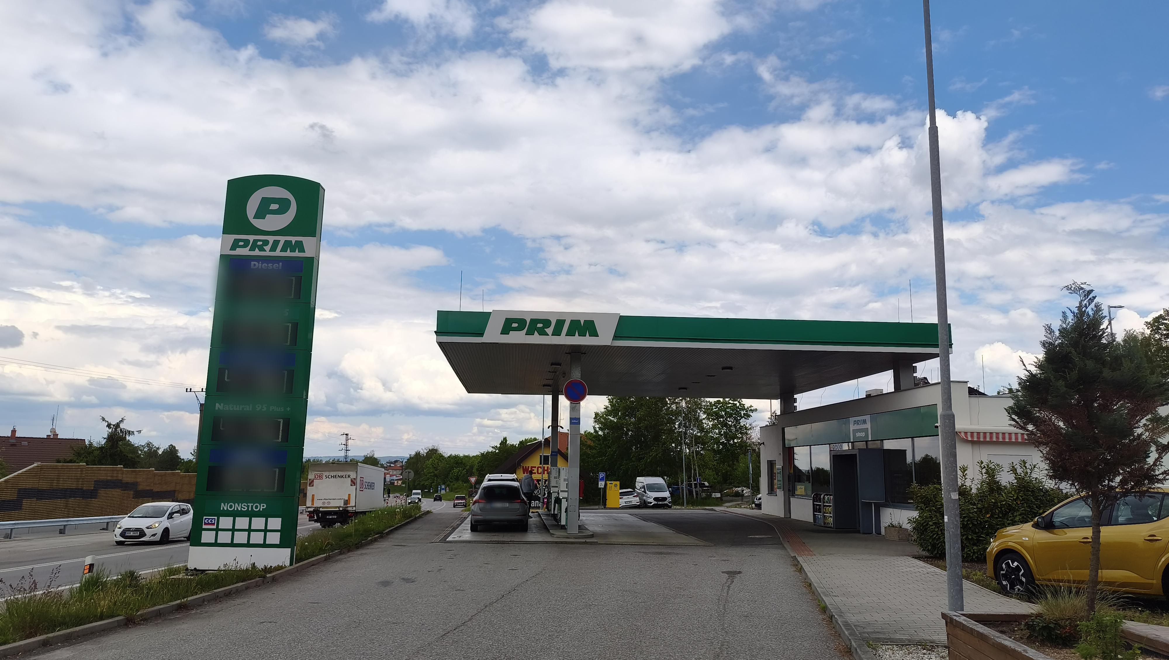 Čerpací stanice PRIM