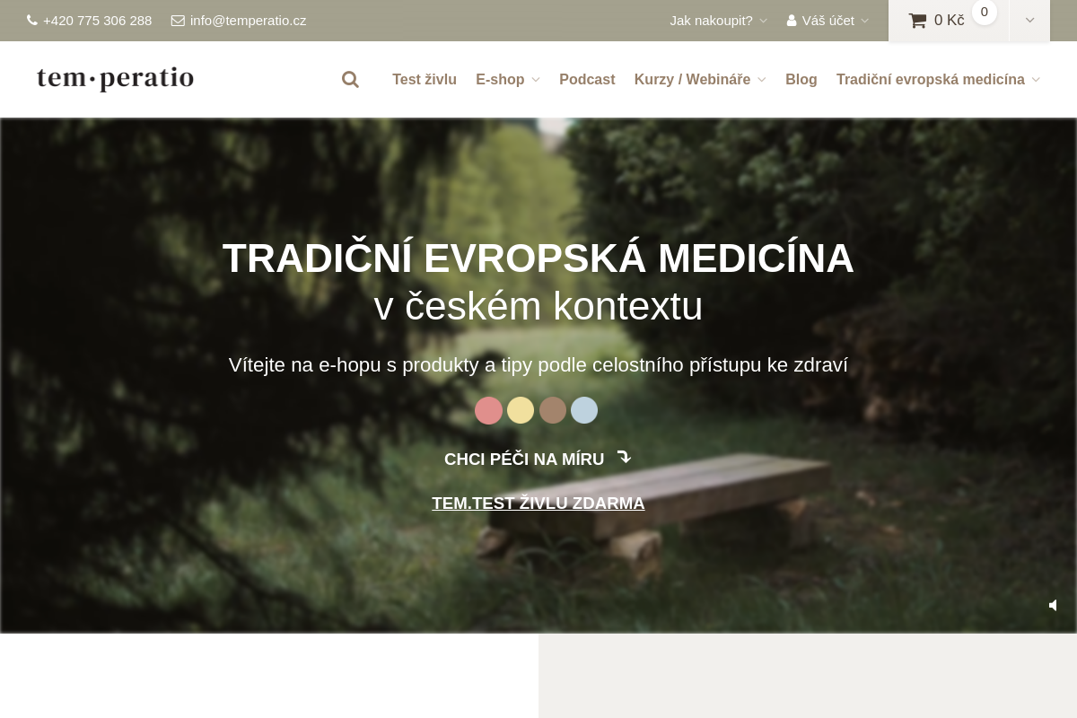tem.peratio - Tradiční evropská medicína s.r.o.