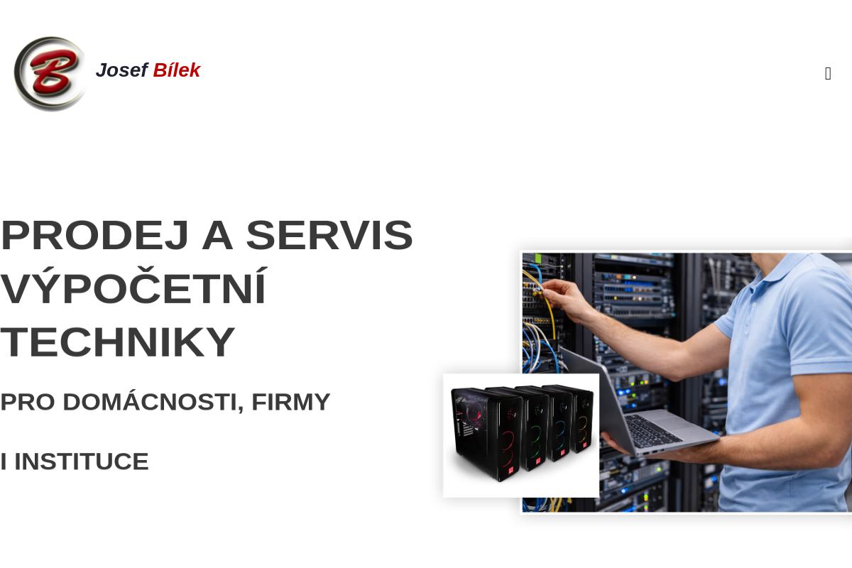 Josef Bílek - Prodej a servis výpočetní techniky