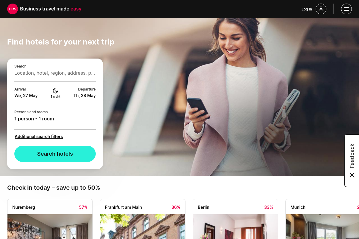 HRS - HOTEL RESERVATION SERVICE