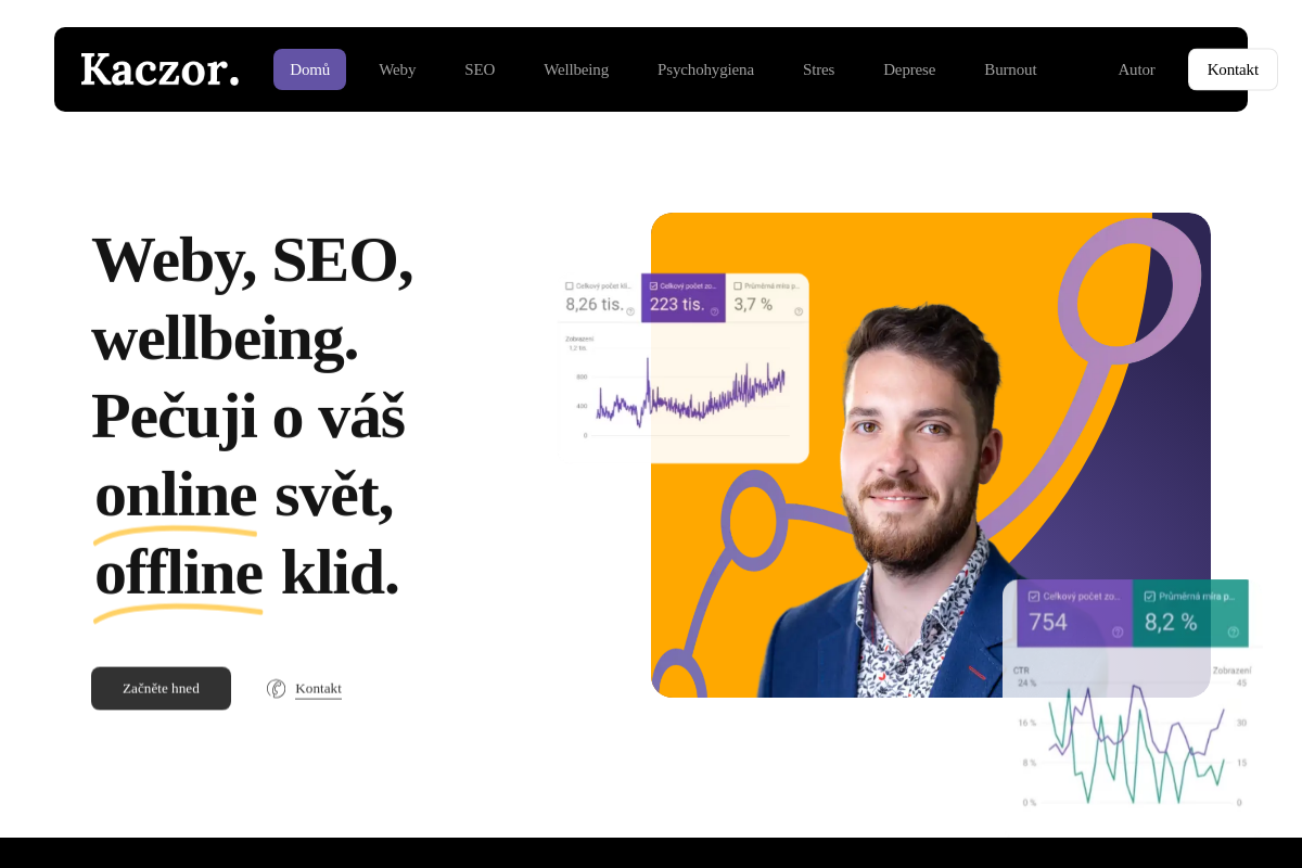 Mgr. Michal Kaczor - webdesign