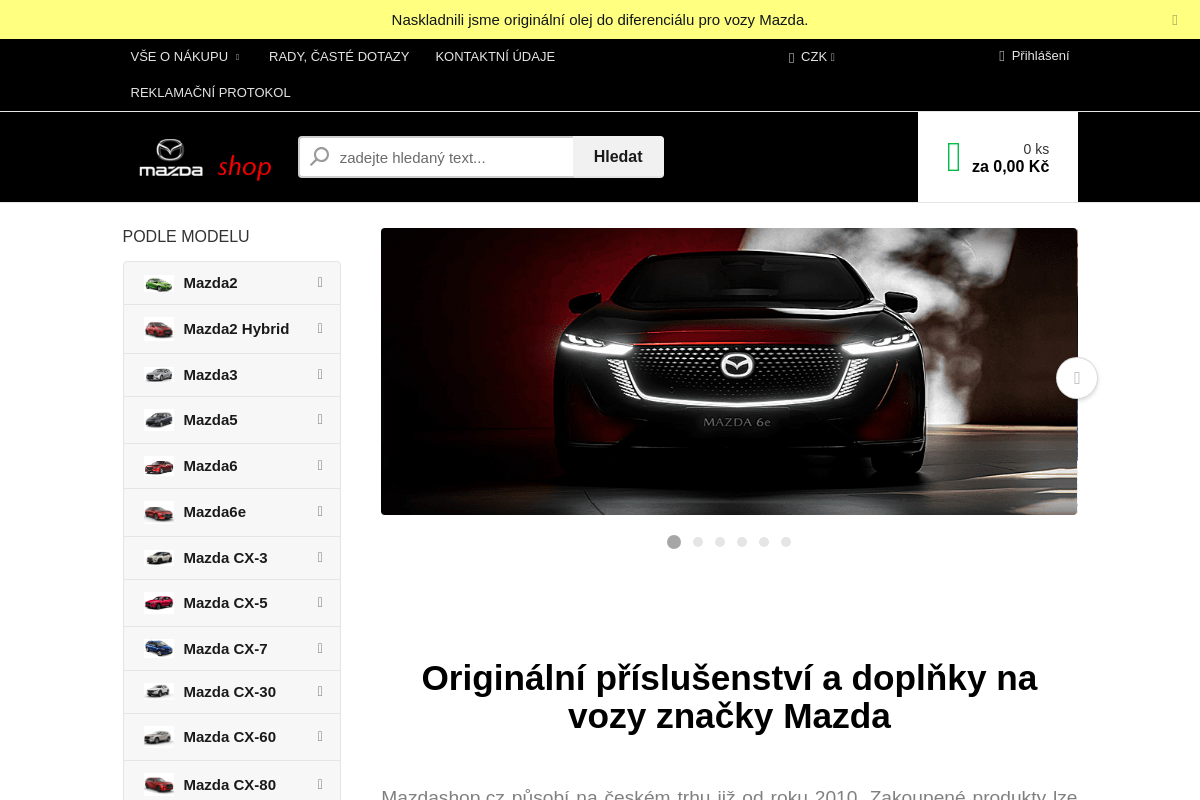 Mazdashop.cz