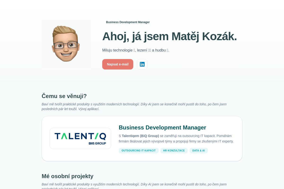 Matěj Kozák - Peníze v pohodě