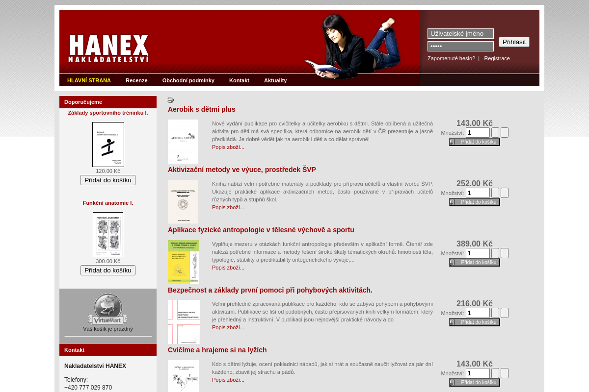 Shop.nakladatelstvi-hanex.com foto 1
