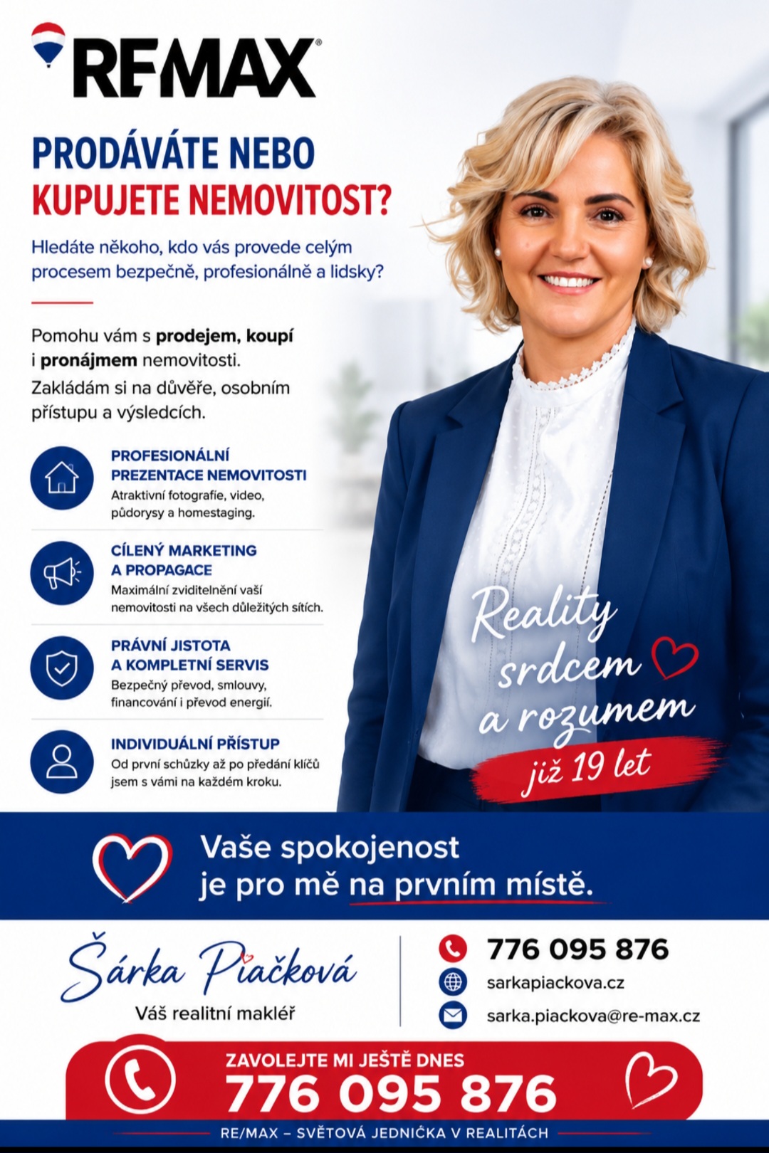 Šárka Piačková certifikovaná realitní makléřka foto 2