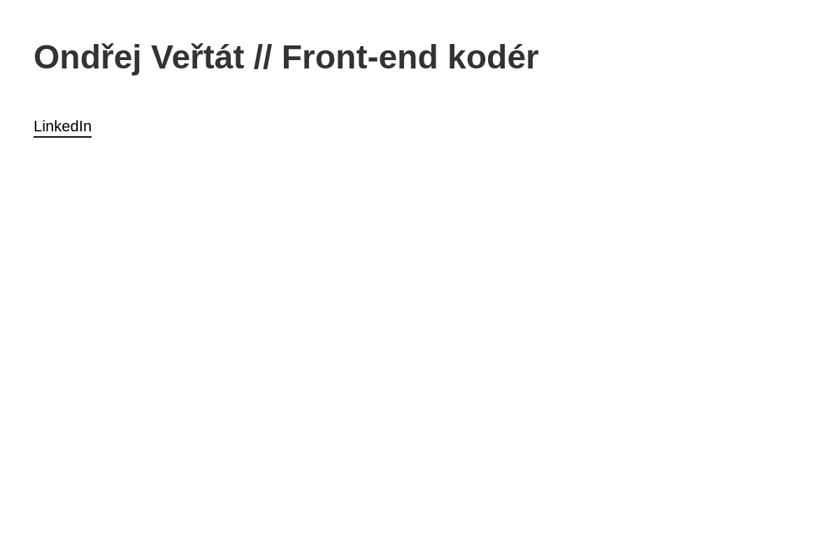 Ondřej Veřtát