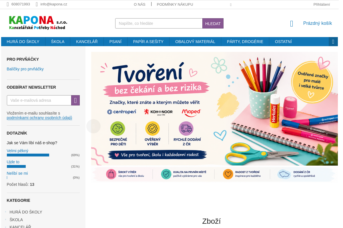 Papírnictví Kapona a Tuček