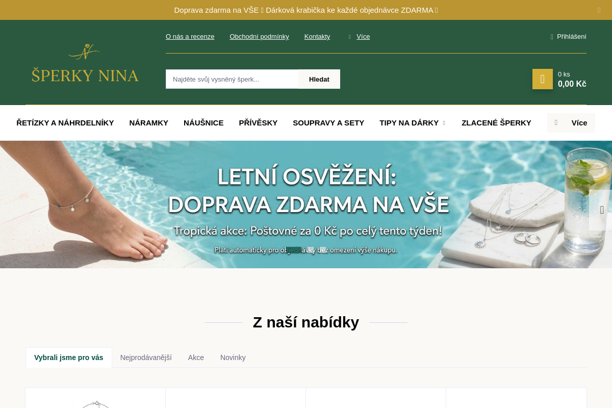 Šperky Nina