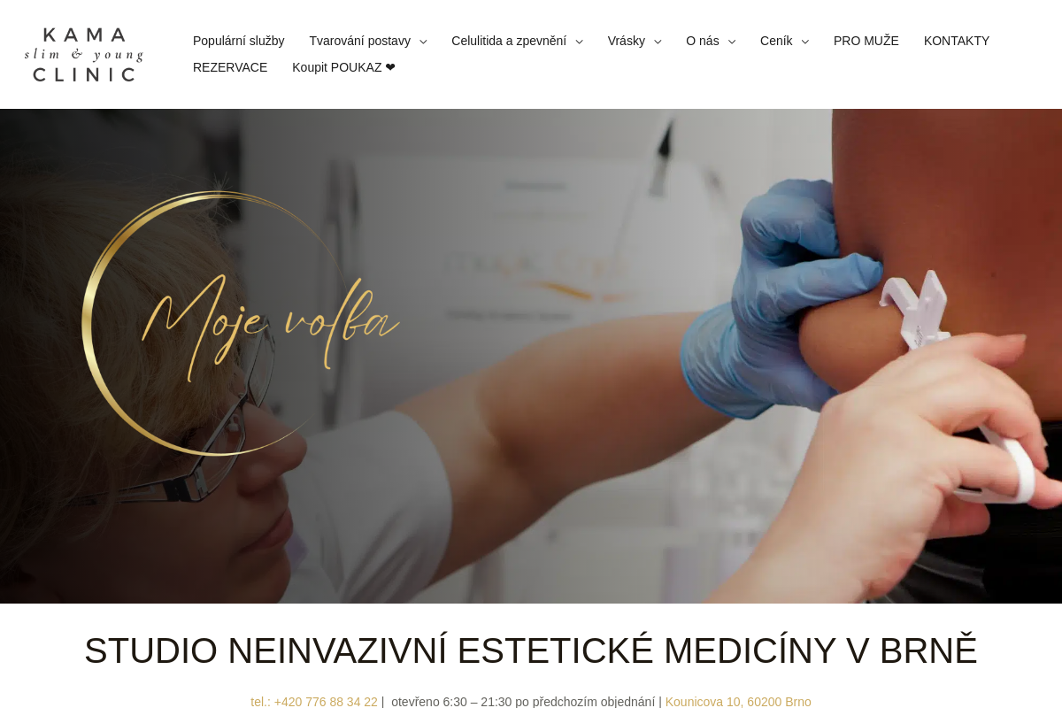 KAMASlim & Young Clinic - Táňa Fusková