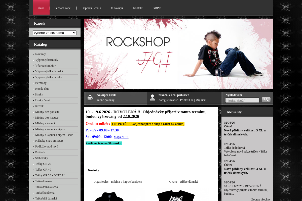 Rockshopjagi.cz foto 1