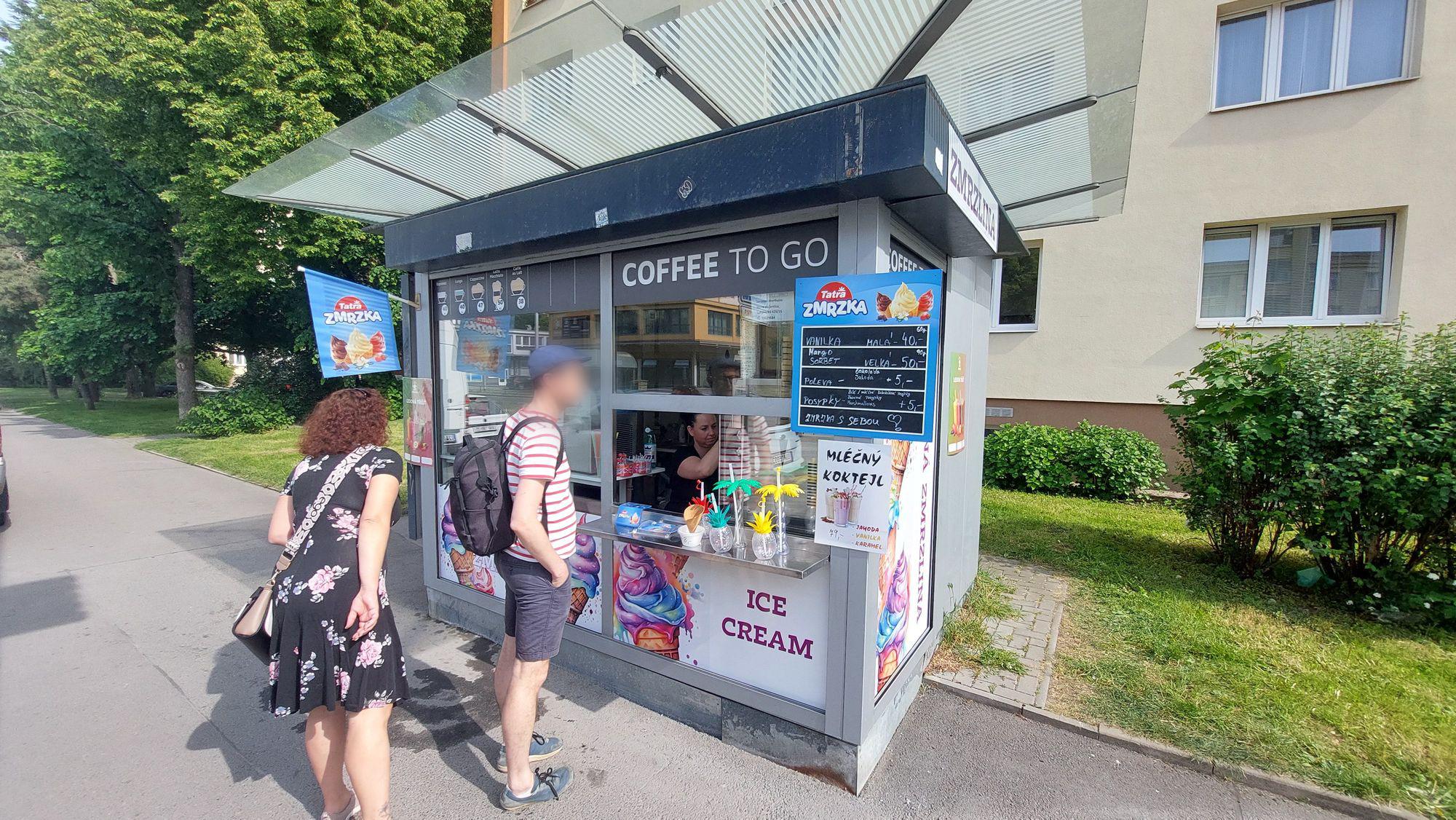 Točená zmrzlina Petřiny