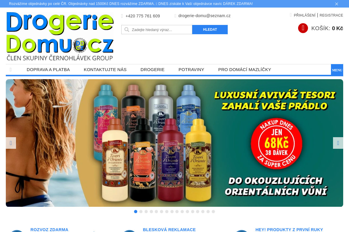 Drogerie domu CZ