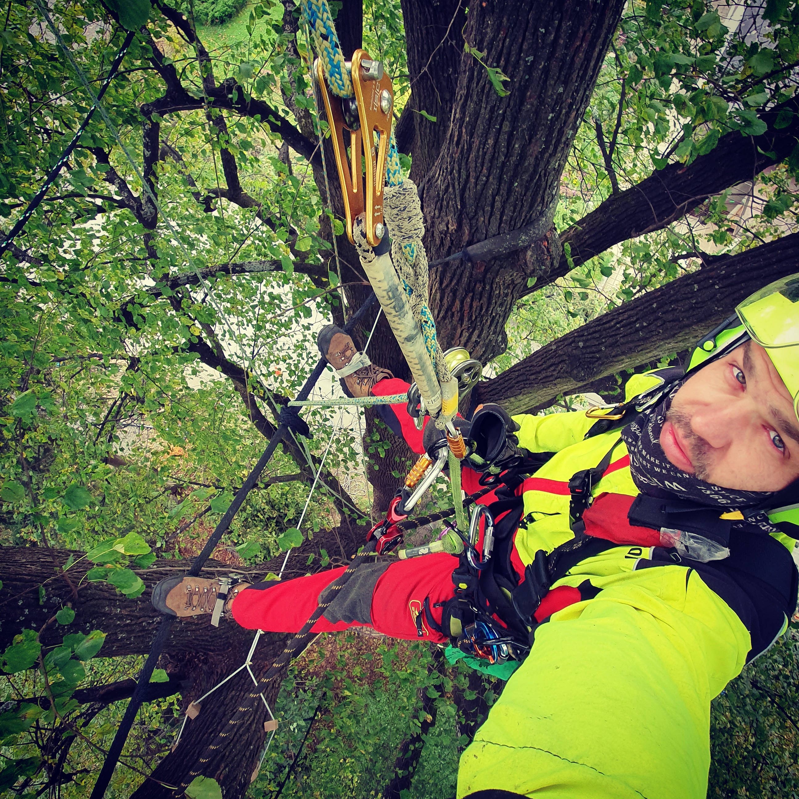 Výškové práce Kamil Čech foto 3
