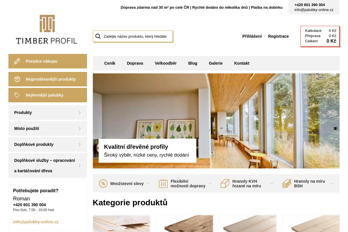 TIMBER PROFIL