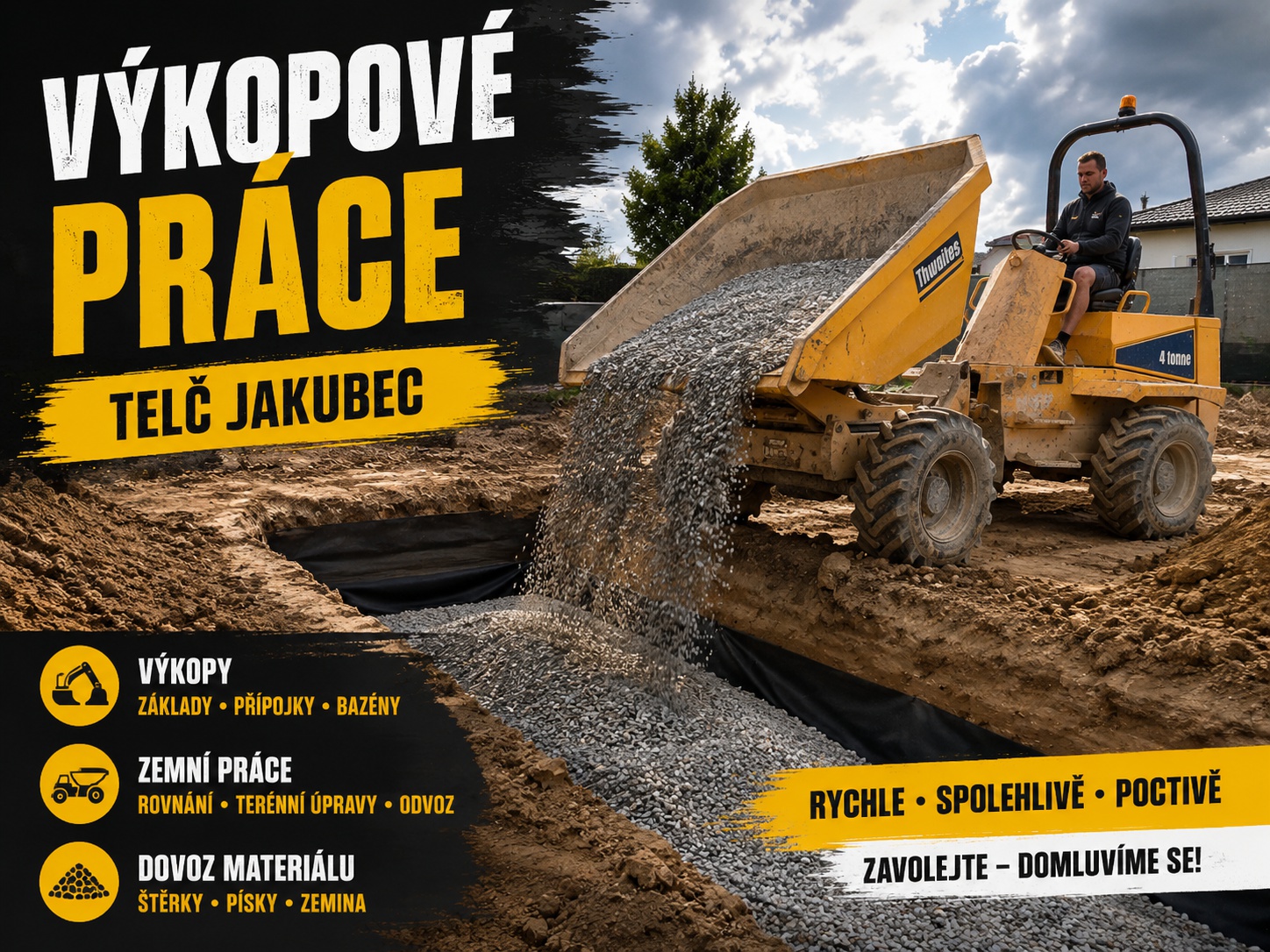 Zdeněk Jakubec - výkopové práce foto 2