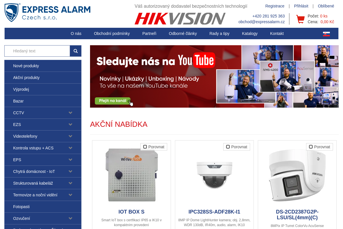 Express Alarm Czech - sklad