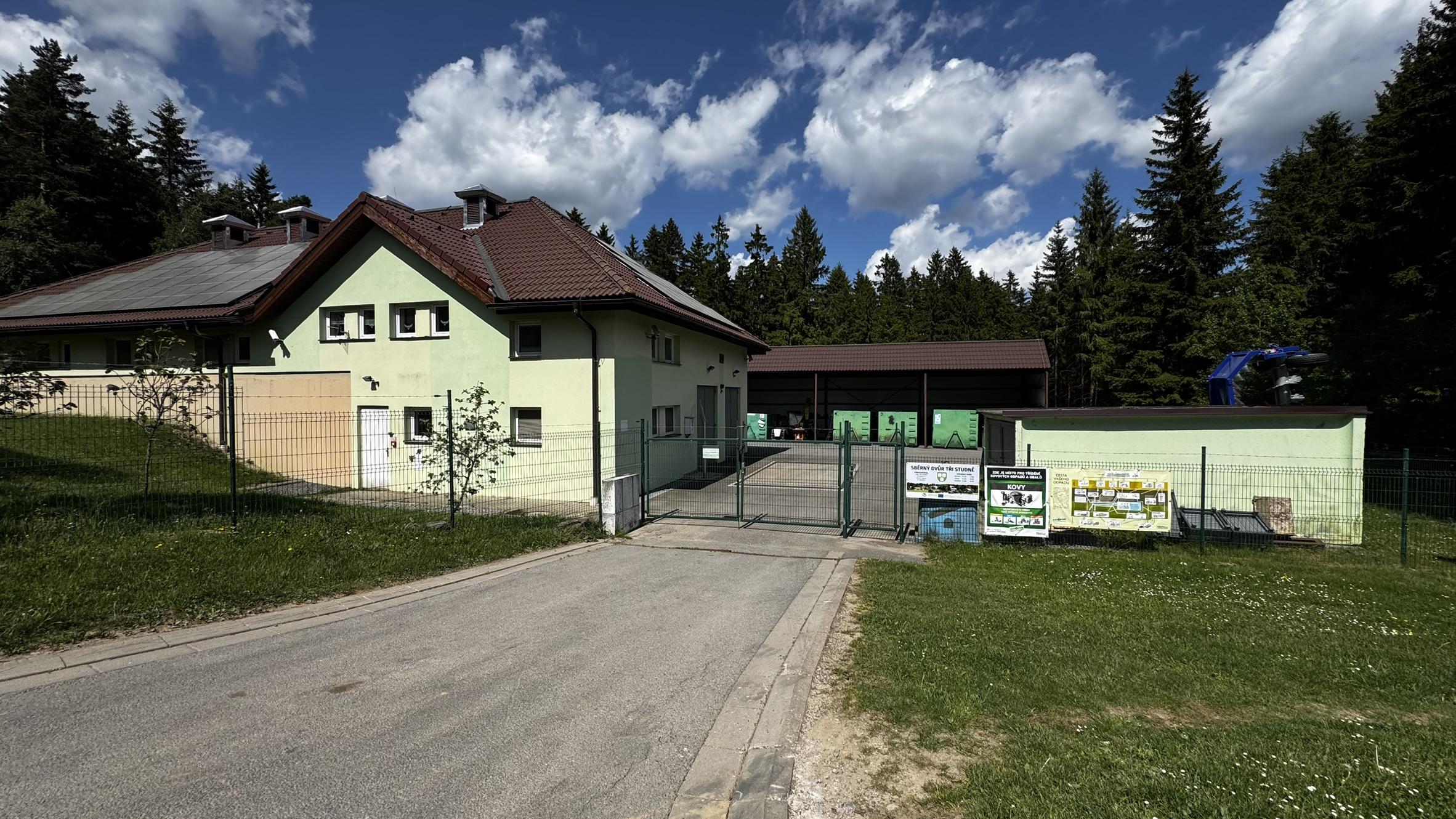 Sběrný dvůr Tři Studně a ČOV Tři Studně foto 2