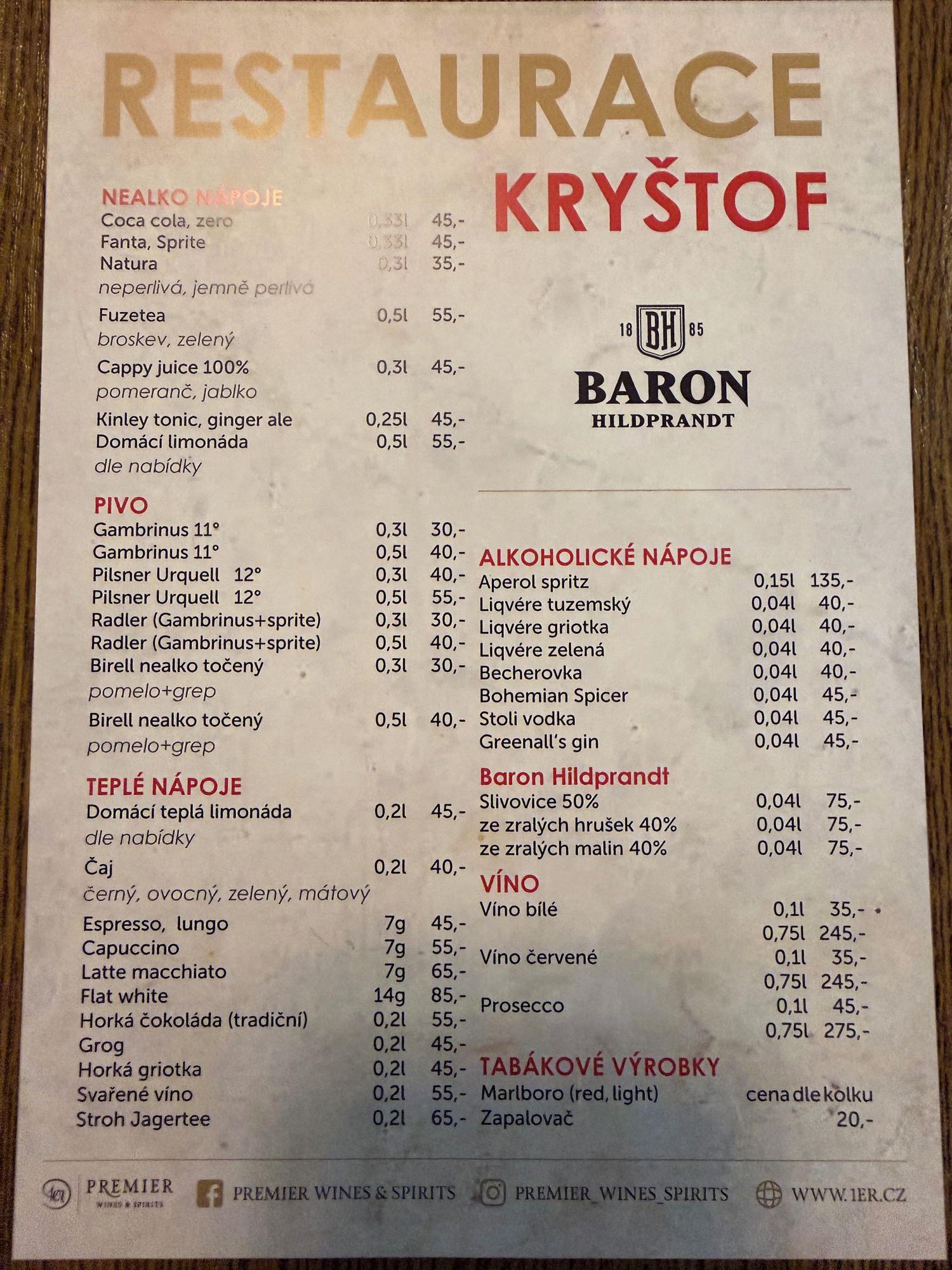 Restaurace Kryštof foto 1