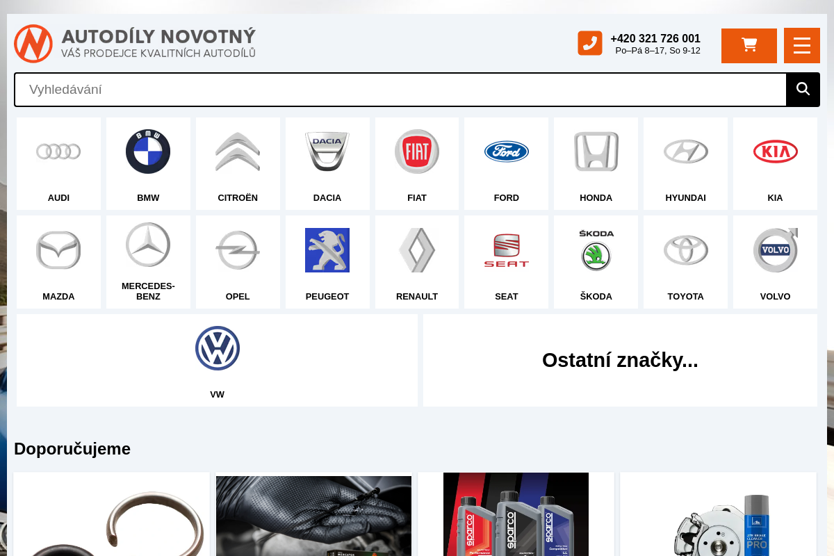 Autodily-novotny.cz