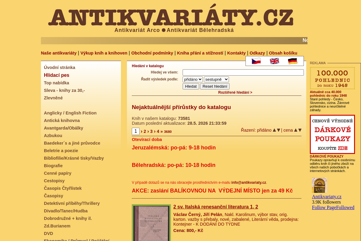 Antikvariaty.cz