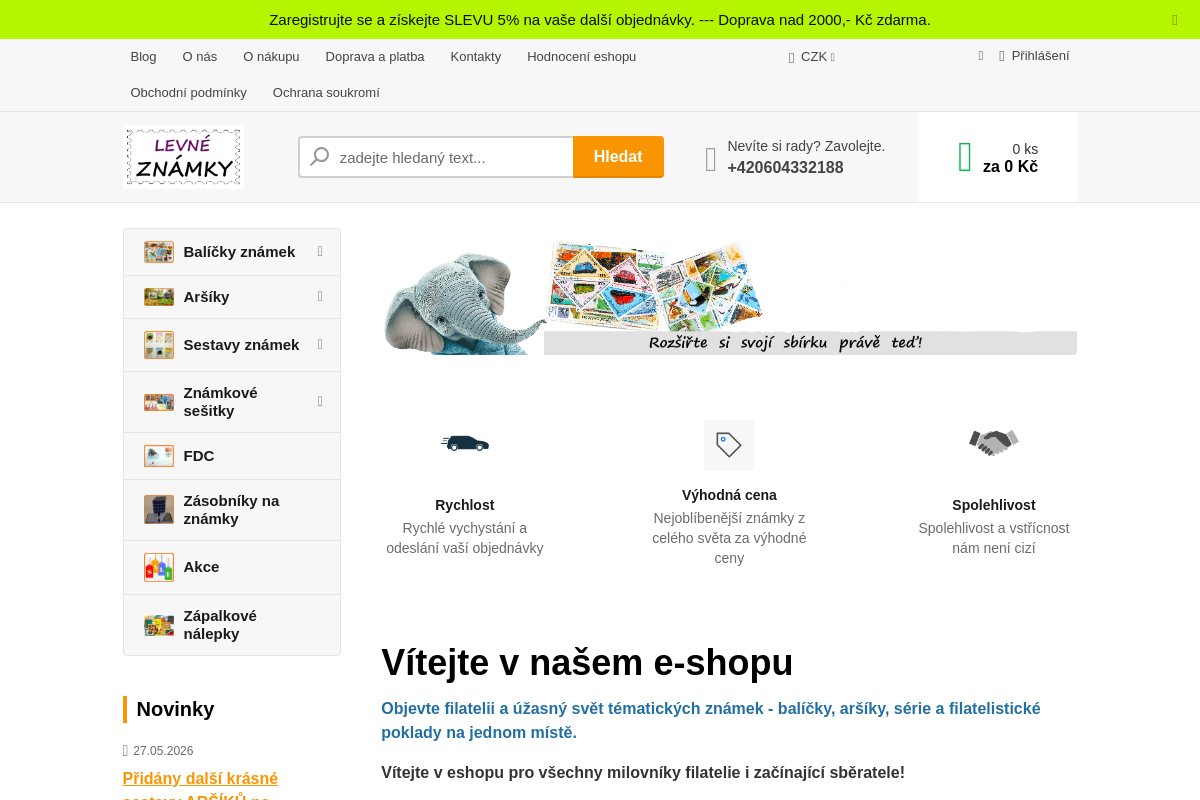 Levneznamky.cz