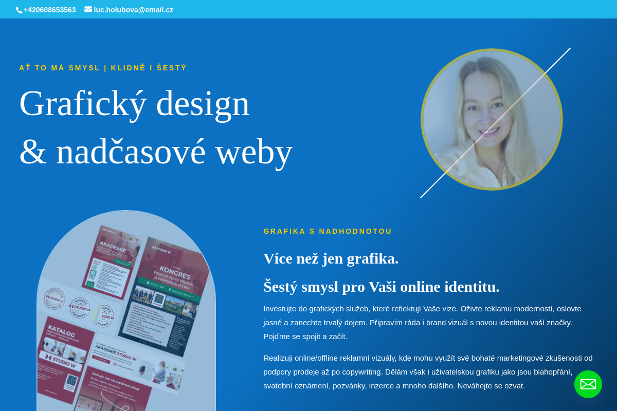 Grafický design a nadčasové weby