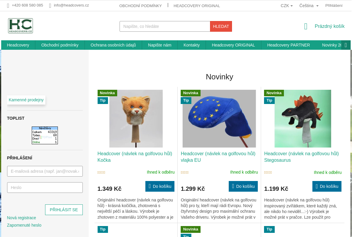 HEADCOVERS.CZ