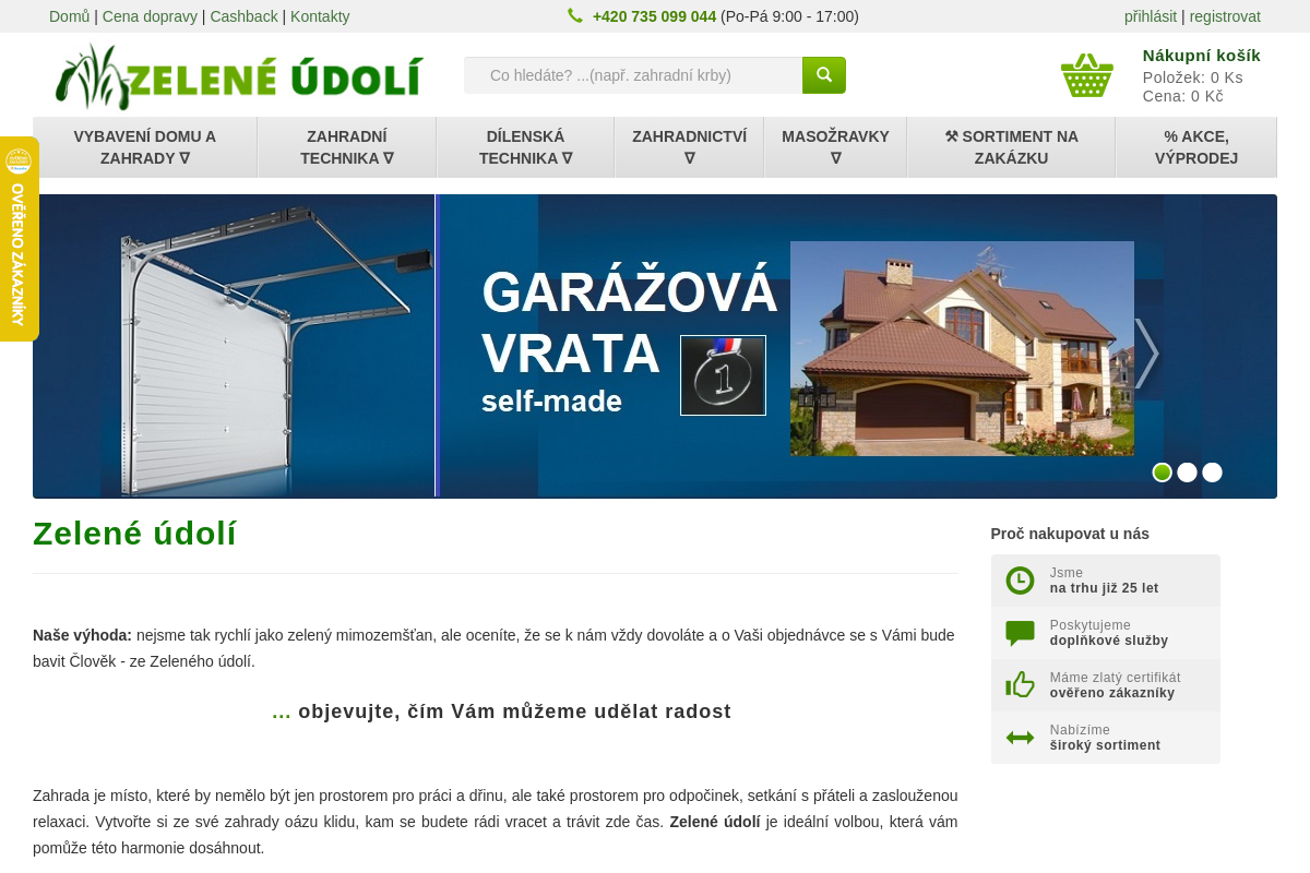 Zelené údolí