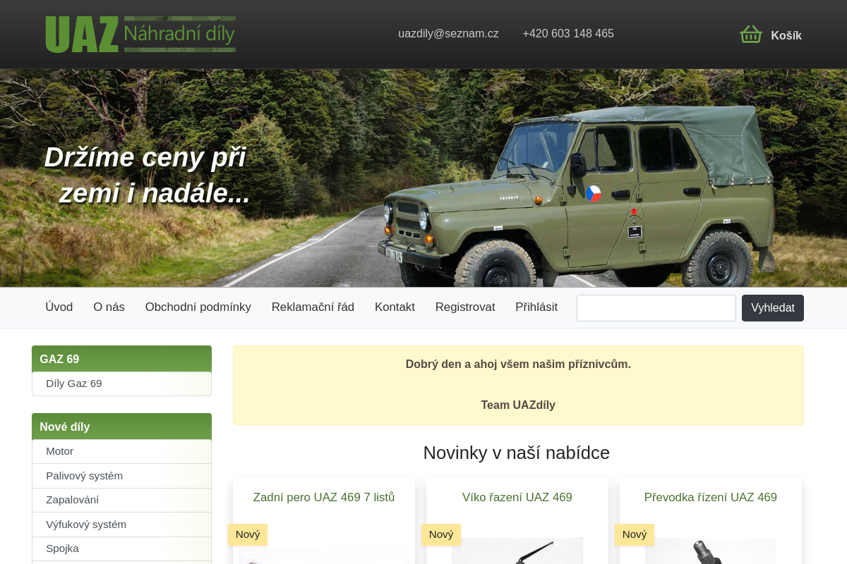 Uazdily.cz