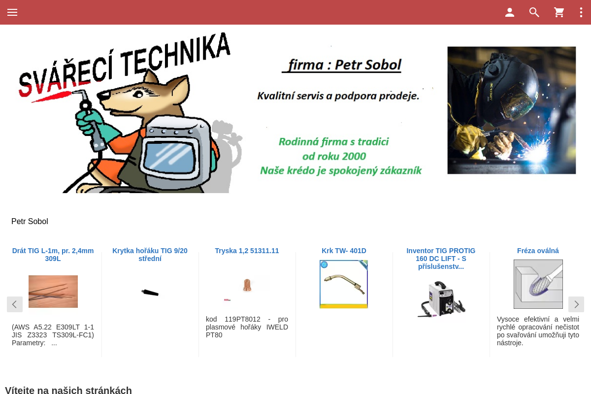 Svářecí technika - Petr Sobol