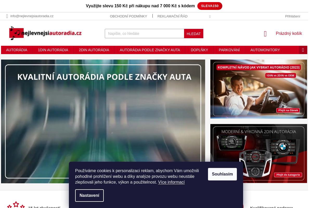 Nejlevnejsiautoradia.cz