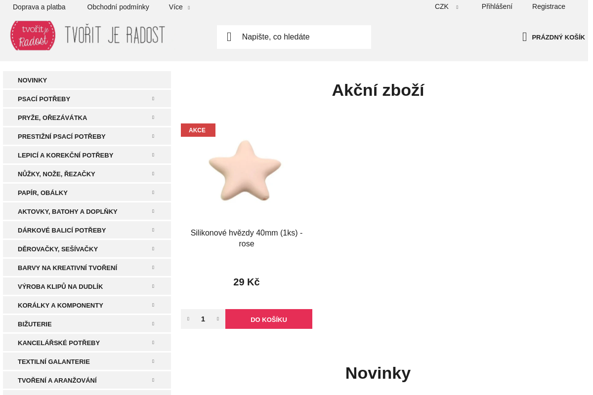 TVOŘIT je RADOST