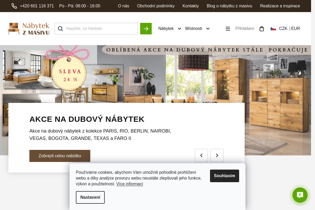 Nábytek z masívu