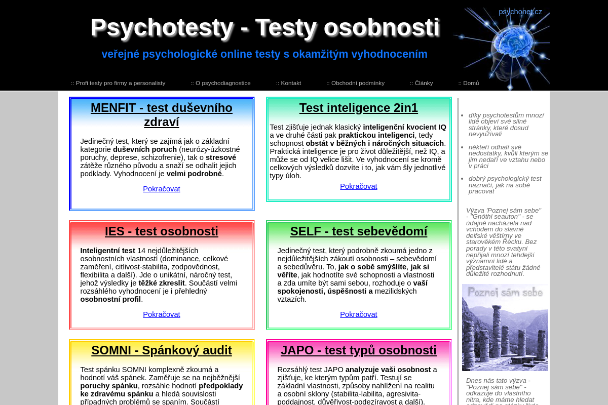 Psychonet.cz