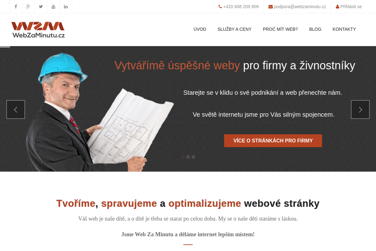 WebZaMinutu.cz