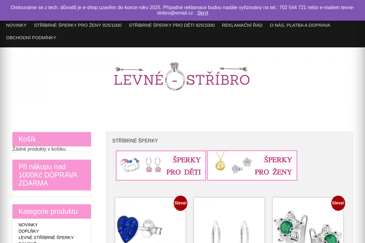 Levne-stribro.cz